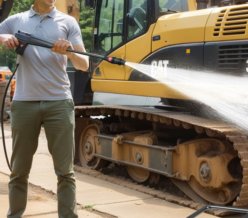 高壓清洗機在工程機械行業(yè)中的應用及其優(yōu)勢